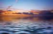 abstract ocean and sunset background