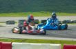 go kart racing on circuit