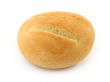 fresh bun on white