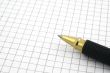 pen tip and paper