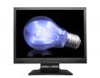 light bulb in lcd screen