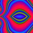 Eye of the peacock