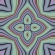 Pastel floral tile