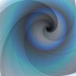 Eye of a hurricane ocean wave