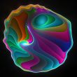 Colorful abalone shell