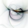 Shaded flame abstract