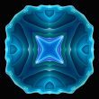 Shades of blue shell form