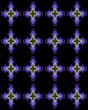 Royal purple cross paper