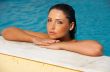 Beauty in pool