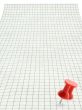 XXL size squared paper page with thumbtack motif