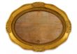 gilded oval frame