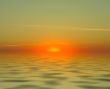 simple gorgeous sunset with no landscape elements