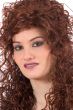 Beautiful woman with curly hair