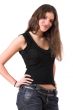 Confident teenager