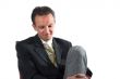 Businessman taking a moment to relax