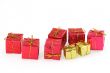 group of christmas presents