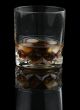 whisky with cola on the rocks