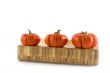 Modern orange pumpkins