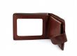 brown leather wallet