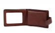 brown leather wallet