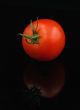 tomato on black