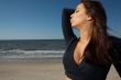 Beautiful Woman at seaside