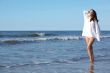 Beautiful Woman at seaside