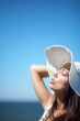 Beautiful Woman at seaside