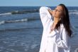 Beautiful Woman at seaside