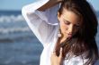 Beautiful Woman at seaside