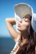Beautiful Woman at seaside