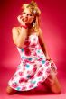 Woman with curlers