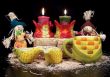 Autumn Candle Display