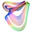 Fantasy rainbow harp