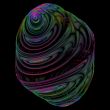 Glass blown bead