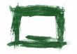 green painted frame