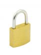 padlock on pure white background