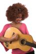 Guitar woman