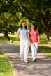 Women Walking Outside
