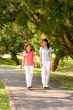 Women Walking Outside