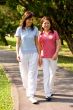 Women Walking Outside