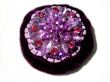 Vintage style lilac brooch