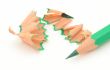 sharpening colored pencils