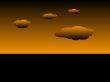 Halloween sky with clouds