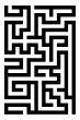 Black and White Maze