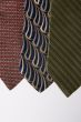 ties over white