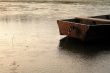 Boat and rain
