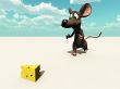 mouse chase outdoors