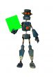 robot sign
