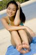 Woman On Beach